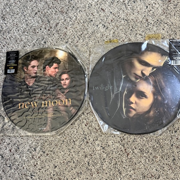 Hot Topic Other - Hot Topic Exclusive Limited Edition Picture Discs Twilight New Moon Soundtrack